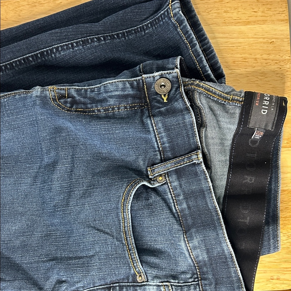 Torrid Women's Skinny Jeans in Dark Blue